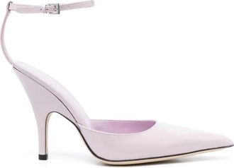 by FAR Eliza Dawn Patt Leer Pumps - Dames - Pumps - Roze - 37 EU - Leer - Schoenen