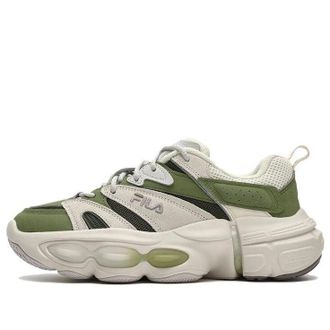 Fila (WMNS) FILA Disruptor Low Sneakers White Green F12W342109FJL