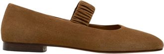 Parall&egrave;le Enza Ballerina - Dames - Ballerinas - Bruin - 37 EU - Leer - Schoenen