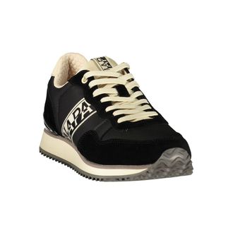 Napapijri Lace-Up Polyester Sneaker - Black