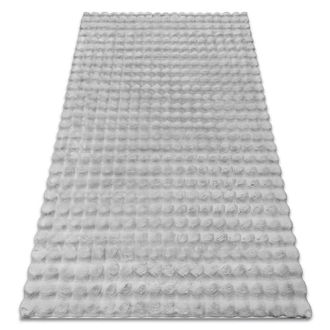 RugsX RugsX Bubble Rug in Silver | Size: 140 cm x 190 cm