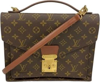 Louis Vuitton Pre-owned Shoulder Bags, female, Brown, Size: ONE SIZE Pre-owned Vintage Shoulder Bag