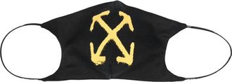 Off-white Accessories, unisex, Black, Size: L/XL Arrows Face Mask