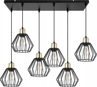 OEM L&aacute;mpara Colgante, L&aacute;mpara De Techo, Pantalla De Alambre, Led