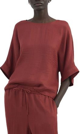 Mango Dolman Sleeve Top in Red at Nordstrom, Size 6