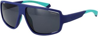 Polaroid Blauw Plastic Zonnebril