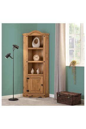 Seconique Corona Corner Unit in Natural