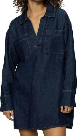 Sanctuary All-Day Denim Tunic Mini Dress In Surprise