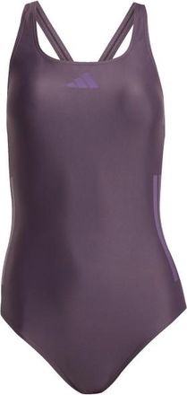 adidas 3 Stripes Bold Swimsuit Badeanzug f&uuml;r Damen | lila