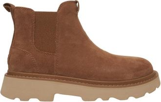 UGG Beige Suede Chelsea Boots