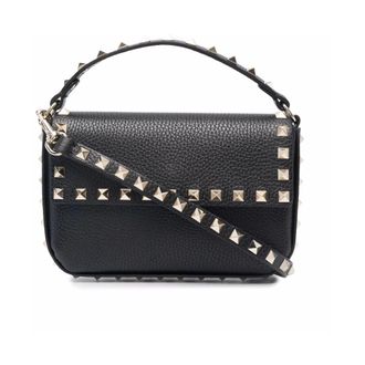 Valentino Garavani Handbags, female, Black, Size: ONE SIZE Black Shoulder Bag for Women
