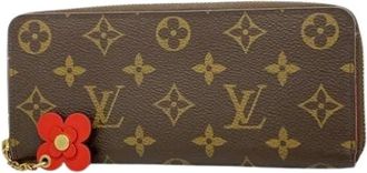 Louis Vuitton Pre-owned Wallets, female, Brown, Size: ONE SIZE Pre-owned Fabric Wallet