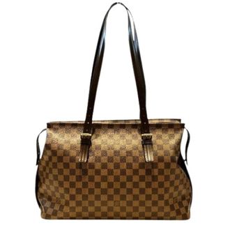 Louis Vuitton Pre-owned Shoulder Bags, female, Brown, Size: ONE SIZE Pre-owned Chelsea Damier Tote Bag