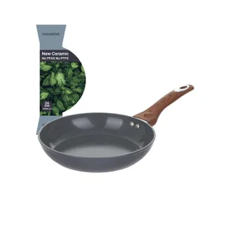 KASANOVA Padella 24 cm in ceramica ottanio New Ceramic