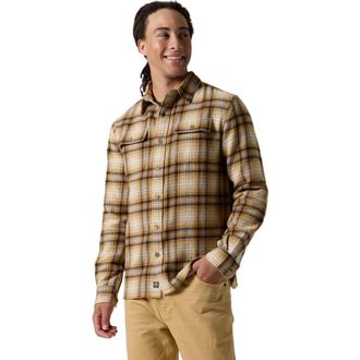 Backcountry Venture Midweight Flannel Shirt - Mens in Starfish Peeler Plaid at Nordstrom, Size Xx-Large