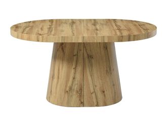 VENTE-UNIQUE.COM Mesa de comedor madera color natural claro