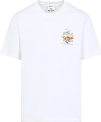 Casablanca Flower Court Icon T-Shirt