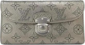 Louis Vuitton Portafoglio lungo Pre-owned (bi-fold) - - Pre-owned - Donna - Grigio - ONE SIZE