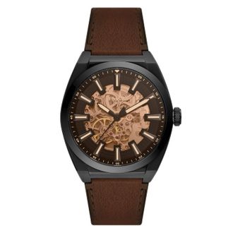 Fossil Mens Everett Brown Dial Watch