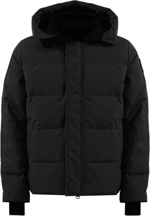 Canada Goose Mac Millan Black Label Parka - Heren - Gewatteerde jassen - Zwart - XL - Leer - Jassen
