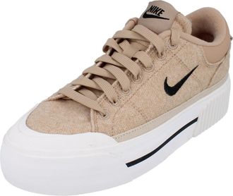 Nike Court Legacy Lift Womens Trainers - Beige - Size UK 3