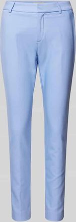 Mos Mosh Slim Fit Stoffhose mit Eingrifftaschen Modell Abbey Night in Ocean, Größe 38