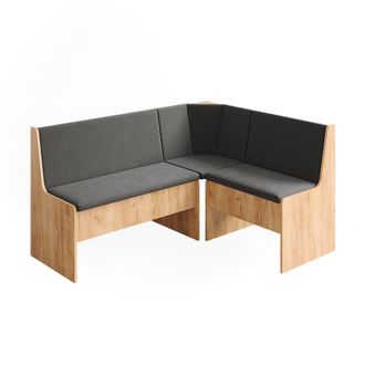 Vicco Banco De Comedor Ramon, Roble Dorado, 150 X 51 Cm Con Espacio De Almacenamiento, Vicco