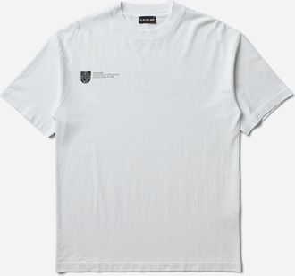 Slam Jam Educatio et Disciplina T-Shirt White