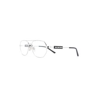 Balenciaga Glasses, unisex, Gray, Size: 57 MM Bb0117O 002 Optical Frame