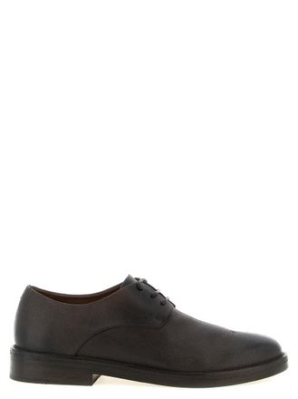 Mars&egrave;ll Brown Solid Lace Up Shoes