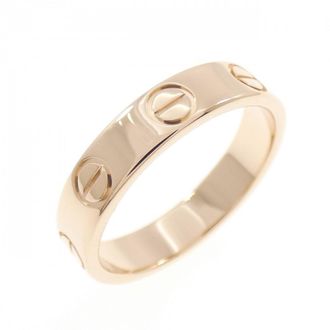 Cartier Love Pink Gold (18K) Band Ring (Pre-Owned)
