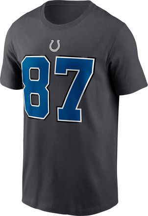 Nike Reggie Wayne Indianapolis Colts Rivalries Collection Nike Mens NFL T-Shirt in Grey | N19906FW7T-9V0