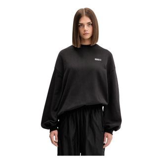 Puma Puma, Fitness, Dames, Zwart, L, Katoen, X Ros&eacute; Oversized Crew