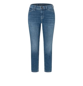 MAC Broeken 7/8-Jeans MAC Dream Summer, Damen, Gr. 32, L&auml;nge 28, blau (authentic used blau), Denim/Jeans, Obermaterial: 75% Baumwolle, 12% Modal, 9% Polyester, 4%