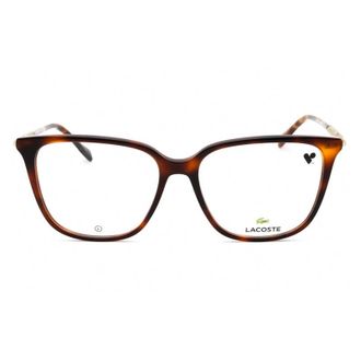 Lacoste L2940214 Tortoiseshell Square Full Rim Eyeglasses - Brown