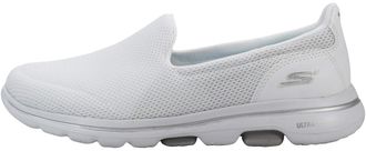 Skechers Womens Go Walk 5 White Sneaker 6 W US