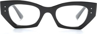 Ray-Ban Zena cat-eye-frame glasses - unisex - Acetate - 52 - Black