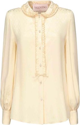 Valentino Garavani Toute La V Silk Shirt