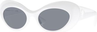 Versace VE4456U 314/1 Womens Sunglasses White Size 52