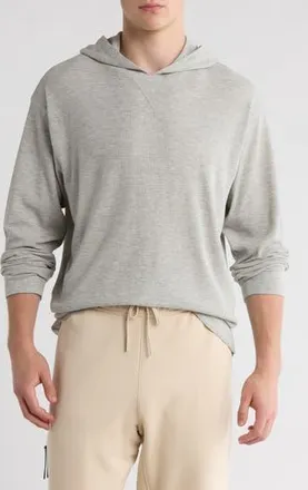 Abound Waffle Knit Thermal Hoodie in Grey Heather at Nordstrom Rack, Size Xx-Large