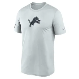 Nike Detroit Lions Team Issue Legend Nike Mens Dri-FIT NFL T-Shirt in Grey | 02TI04Z9J-9LP