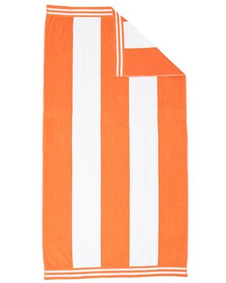 Superior Cabana Stripe Oversized Cotton Beach Towel
