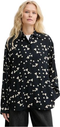 Marc O'Polo Shirts > Shirts - Dames - Overhemden - Zwart - S - Overhemden