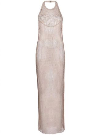 Jonathan Simkhai Inaya Cover Up Dress In Gray