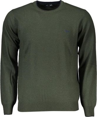 Harmont & Blaine Mens Crew-Neck Sweater With Dachshund Embroidery