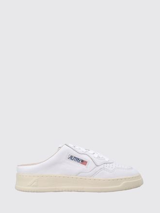 Autry Sneakers sabot Medalist Mule in pelle ovina liscia con punta traforata