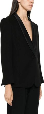 Giorgio Armani Jassen, Dames, Zwart, S, Giacca