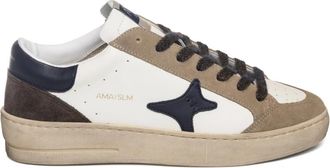 Ama brand Slam Sneakers - Heren - Sneakers - Veelkleurig - 45 EU - Leer - Schoenen