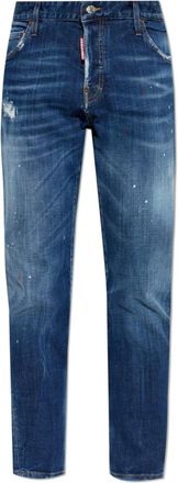 Dsquared2 Heren, Jeans, Blauw, Maat: M Katoen