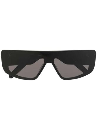 Rick Owens Sonnenbrille mit flachem Oberteil